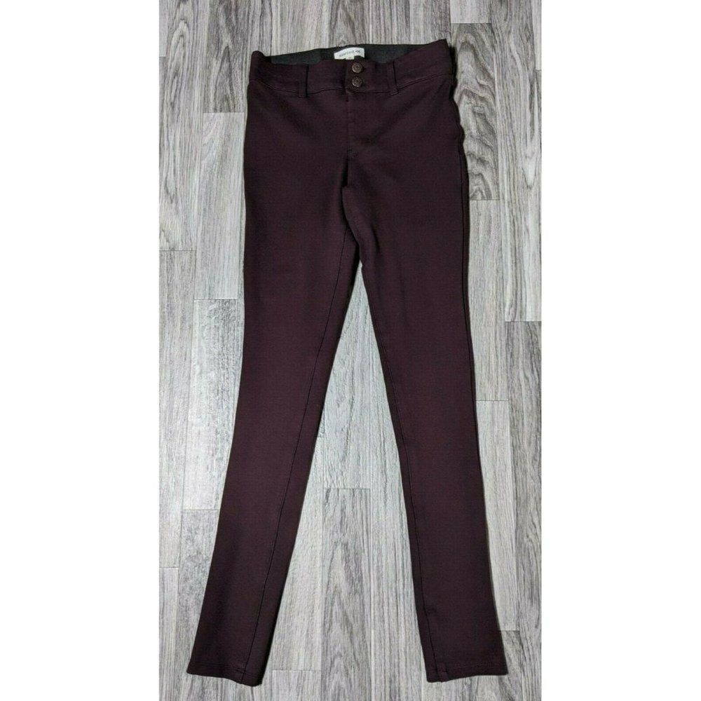 (3/$35)‎ Rewind Stretchy Burgundy Red Pants